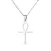 Water Plating 18K Gold Plated Cross Stainless Steel Fashion 304 Stainless Steel Necklace
