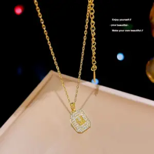 X052 Titanium Steel Real Gold Color Retention