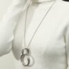 Wholesale Fashion Women's Jewelry Pendant Niche Personalized Design Simple and Versatile Temperament Necklace