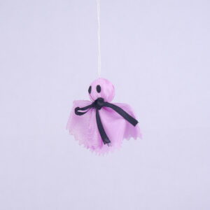 Purple ghost pendant