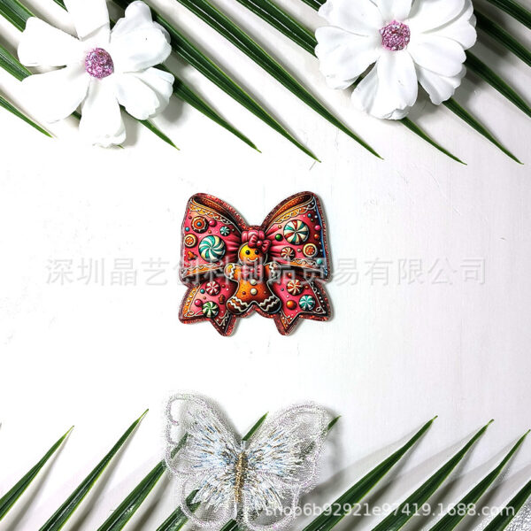 Wholesale Specializing in cross-border best-selling sequined acrylic DIY accessories and jewelry - Christmas cookie series, Jingyi Innovation Factory