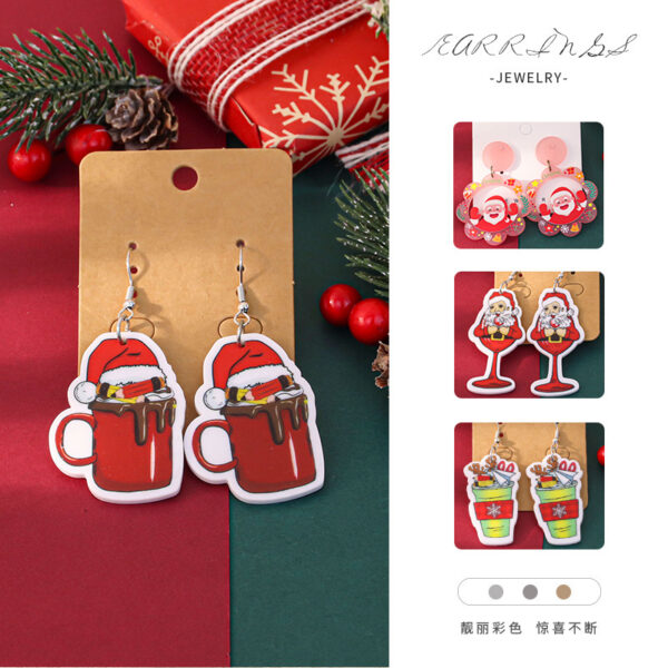 Wholesale Christmas earrings for women