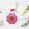 Wholesale Cute diamond studded flower keychain