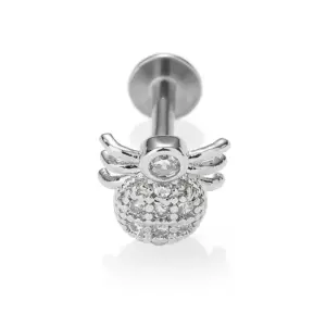 Silver / One Size / 2#