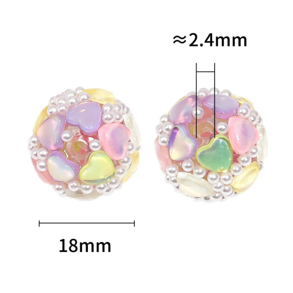 Wholesale Colored heavy industry rhinestone bead