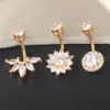 Wholesale Fashion Crown Stainless Steel Zircon Belly Ring 1 Piece 1 Set