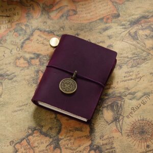 Crazy Horse Leather Purple