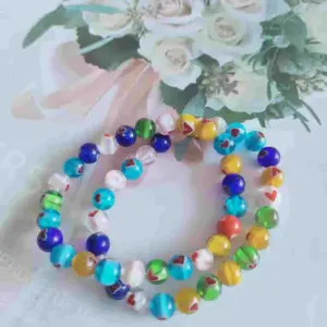 Thousand Flower Glaze-Heart Shape