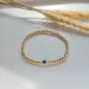 Copper Plated Eye Eye Glass Copper Fashion Beaded Bracelets