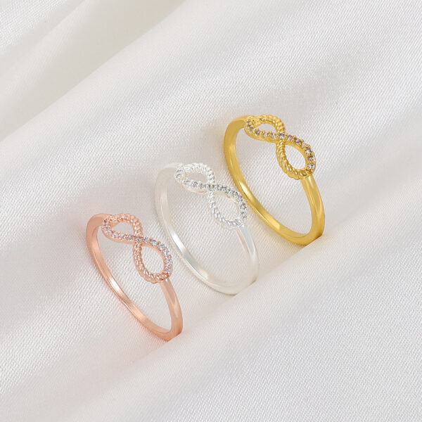 oly-da8108282d3505956c5961092678e017 Wholesale Women's hollow cross micro-paved zircon ring