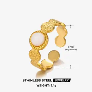 White Jade Ring / No. 7