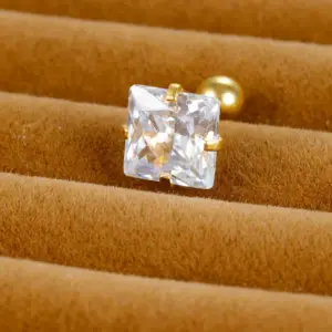 7mm Gold 1 Piece