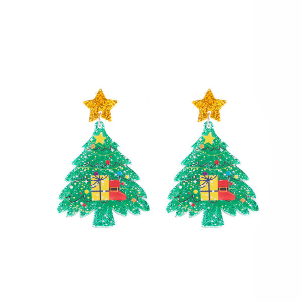 oly-daca2ac933ba43d6f19d733f9e5d546e Wholesale Christmas snowflake earrings