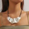 Wholesale Fashion Women's Jewelry Pendant Niche Personalized Design Simple and Versatile Temperament Necklace
