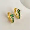 Wholesale Simple Style U Shape Copper Earrings