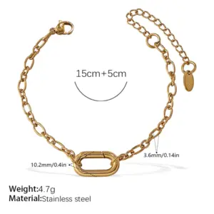 Sl326 G Gold Bracelet
