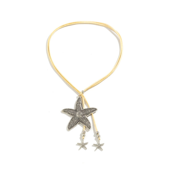 Wholesale Bohemian Beach Starfish Pendant Necklace