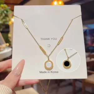 X337 Titanium Steel Real Gold Color Retention