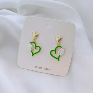 Heart Tulip Earrings