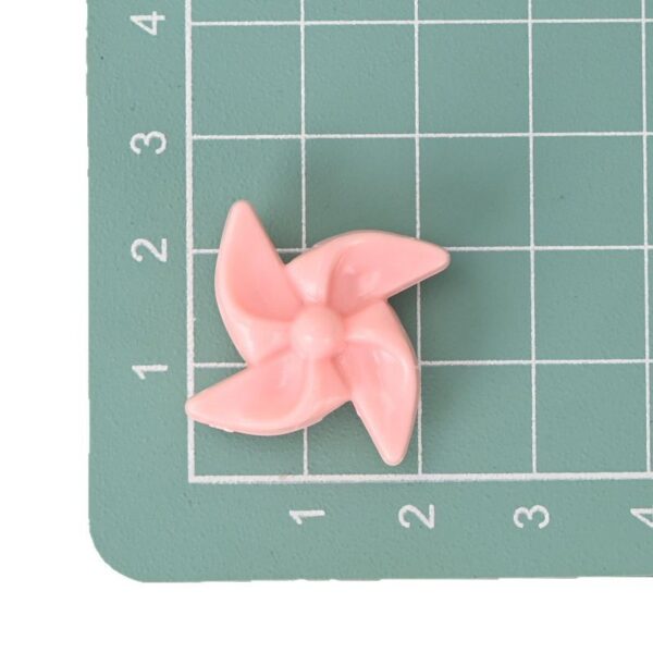 oly-db2196410b85b3ecdb555452d9981975 Wholesale Colorful small windmill loose beads with holes and special shaped beads