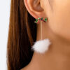 Wholesale Christmas snowflake Christmas tree reindeer earrings