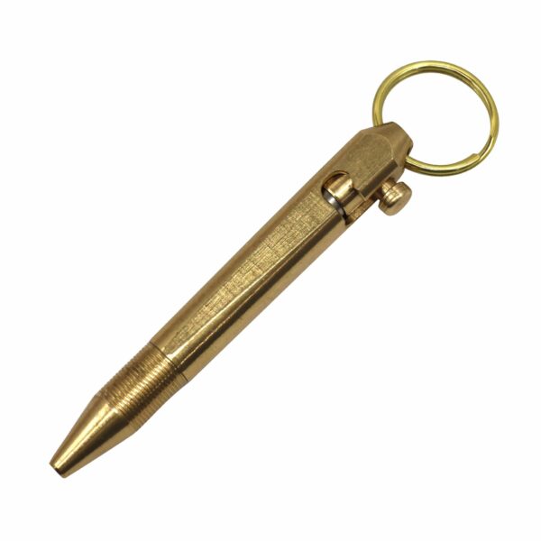 Wholesale Mini keychain brass pen