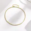 Wholesale PVD Coated Real Gold Plated Solid Color 201 Stainless Steel IG Style Simple Style Waterproof Non Tarnish 201 Stainless Steel Necklace