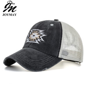 Wholesale Amazon AliExpress cross-border supply hat layer ponytail washed baseball cap embroidery casual baseball cap B946