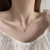 oly-db3e477de6cc1ce744c244a8ef502972 Wholesale Jewelry Lady Heart Shape 304 Stainless Steel Plating Pendant Necklace Cable Chain