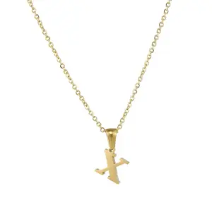Gold X (Including Chain)