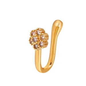 05kc Gold# Small Flower G-183 / One Size