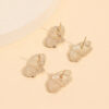Wholesale Butterfly Painting Oil Earrings