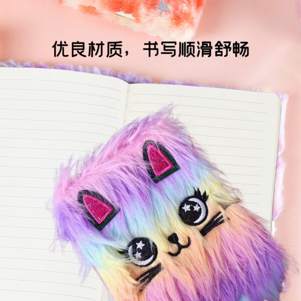 Wholesale Cute Cat Lockable High-Value Hand Ledger Notebook