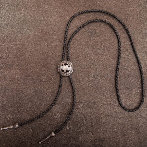 Wholesale Personality Pattern Alloy Polo Tie Fashion Collar Necklace