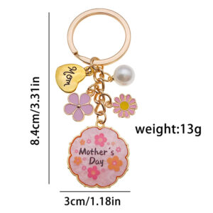 [Pink Mother's Day mom] 3x8.4cm-13g-LS228