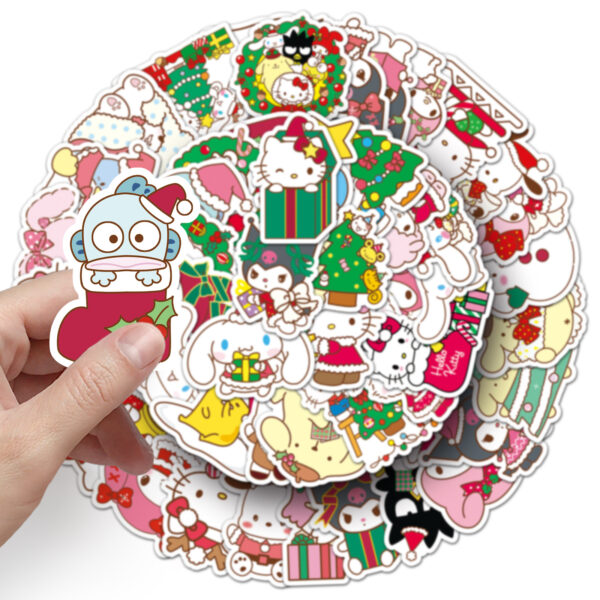 Wholesale Christmas stickers personalized cartoon cute stickers OLY Exclusive