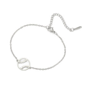 Steel color baseball thin cross chain