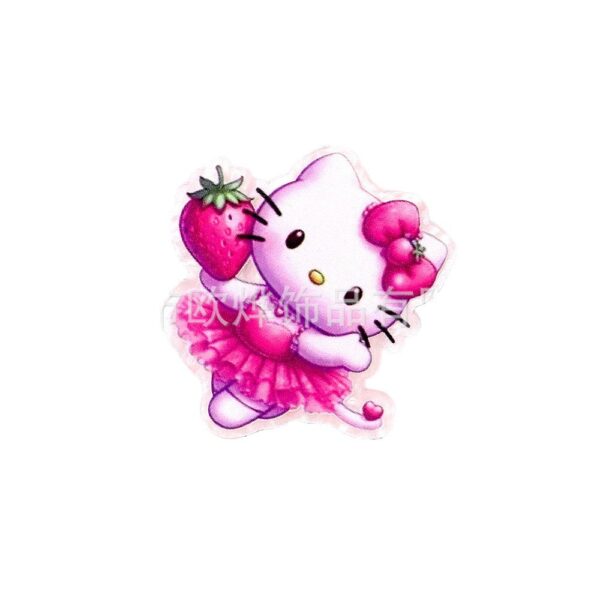 oly-db875905825a9645fe301b39ead90a61 Wholesale Cross-border new loose powder cartoon cute kitten rabbit bag accessories acrylic cute DIY patch accessories