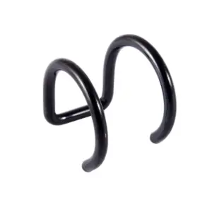 Black Double Layers Ear Clip 1.2x8mm