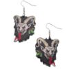 Wholesale Horror Acrylic Flat Earrings