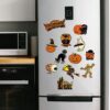 Wholesale Halloween photo frame magnetic refrigerator magnet