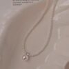 oly-dbdda0db85e9f7415f2c9a11b85c4991 Wholesale Diana Pearl Necklace Women's 2024 New High-end Necklace Entry Luxury Niche Lockbone Chain genuine goods Jewelry Aessories