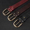 Wholesale Genuine leather belt with pin buckle