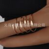 Wholesale Punk style exaggerated arm bracelet hollow bracelet for women