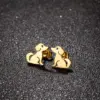 Wholesale PVD Coated 18K Gold Real Gold Plated Animal 304 Stainless Steel Cute Sweet Korean Style Waterproof Non Tarnish Ear Studs