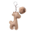 oly-dbfb3c30f067a36c94c5af5a1704574a Wholesale Casual Cartoon Pu Leather Girae Keychain Cute Bag Pendant Cole Key Chain Car Lock Buckle