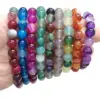 Wholesale Ethnic Style Colorful Natural Stone Bracelets In Bulk