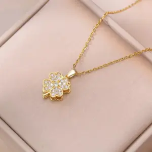 X0214 Gold Rotating Necklace