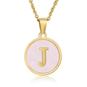 Gold J (Including Chain)