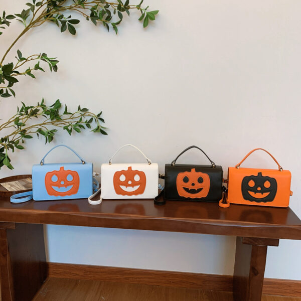 Wholesale Halloween Pumpkin Handbag Shoulder Crossbody Bag